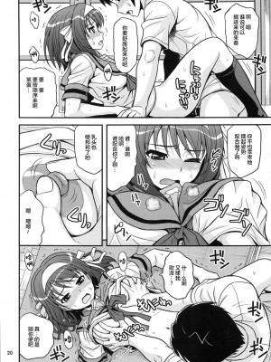 (COMIC1☆3) [順風満帆堂 (飛田竜夫)] COLORFULDAYS! (涼宮ハルヒの憂鬱) [零食汉化]_20