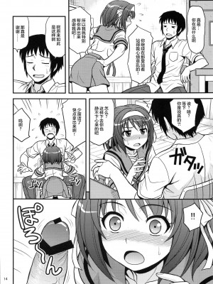 (COMIC1☆3) [順風満帆堂 (飛田竜夫)] COLORFULDAYS! (涼宮ハルヒの憂鬱) [零食汉化]_14