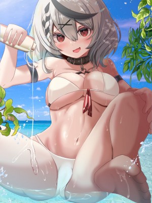 [あゆみるく] ドキッ!ライバーとサマー水着大会!ポロリもあるよ!CG集スペシャル (ホロライブ)_0091