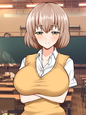 [全力スローライフ (エロジロウ)] ヤリマン爆乳JK童貞巨チンに堕とされる！？_0013