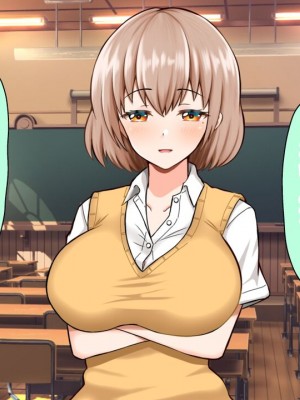 [全力スローライフ (エロジロウ)] ヤリマン爆乳JK童貞巨チンに堕とされる！？_0017