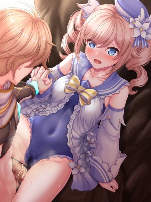 [CAN] 水着バーバラ青姦 (原神) [黎欧x苍蓝星汉化组]_17