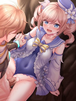 [CAN] 水着バーバラ青姦 (原神) [黎欧x苍蓝星汉化组]_13