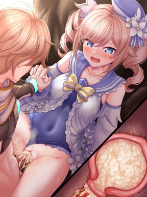 [CAN] 水着バーバラ青姦 (原神) [黎欧x苍蓝星汉化组]_15