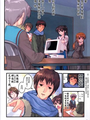 [阿醇個人漢化] (COMIC1☆4) [アーカイブ (へち)] 消失長門の幸福 壱 (涼宮ハルヒの憂鬱)_07