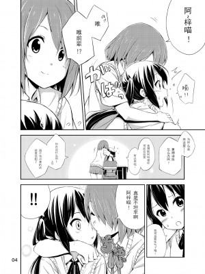 (C79) [freelife (Hamao)] Day dream Believer. (けいおん!) [以萨伊的赐福嵌字翻译]_000005