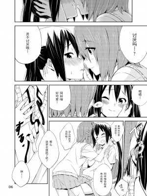 (C79) [freelife (Hamao)] Day dream Believer. (けいおん!) [以萨伊的赐福嵌字翻译]_000007