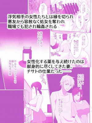 [きのっ子 (田口もにゃ太)] 浮気性の夫にTS薬を飲ませ続けた結果 2_02
