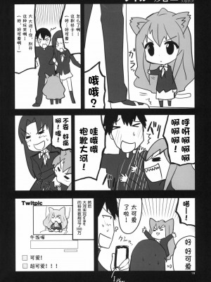 [渣渣汉化组] (C77) [サークルED (ED)] アミえろ!! amichan no eroihon 2 (とらドラ!)_17