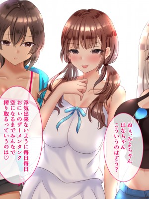 [九份 叫] 田舎の従姉妹の(エッチなハーレム)ギャル達に搾り取(ドS濃厚セックス)られてますっ!-_305