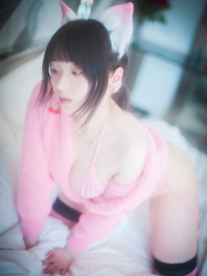 [BLUECAKE] Bambi (밤비) - Naughty Cats Pink & Mint RED_BLUECAKE-Bambi-Naughty-Cats-Pink-and-Mint-RED-MrCong.com-008