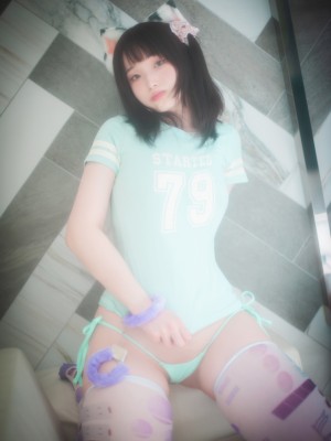 [BLUECAKE] Bambi (밤비) - Naughty Cats Pink & Mint RED_BLUECAKE-Bambi-Naughty-Cats-Pink-and-Mint-RED-MrCong.com-088