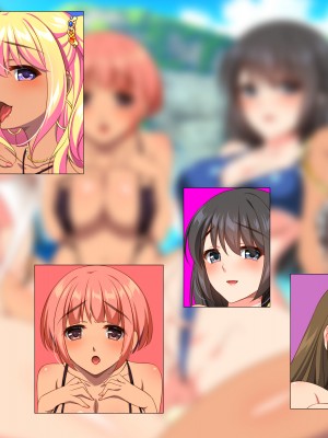 [ぽるちーに] ドスケベ水着で受精待ちするハメ頃発情女子と中出しセックスし放題のハーレムビーチ_465