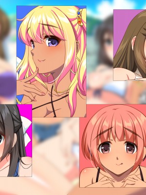 [ぽるちーに] ドスケベ水着で受精待ちするハメ頃発情女子と中出しセックスし放題のハーレムビーチ_312