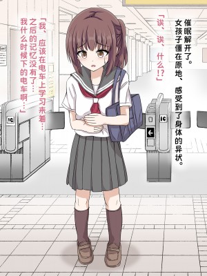 [神官冰点汉化] (同人CG集) [melonlime] 電車の真面目っ子催眠して好き放題エロいことさせた_040