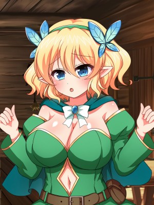 [ダメージ床R (あふろ)] エルフ母娘といちゃラブ子作り性活 [甜族星人x我不看本子个人汉化]_098