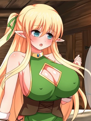 [ダメージ床R (あふろ)] エルフ母娘といちゃラブ子作り性活 [甜族星人x我不看本子个人汉化]_056