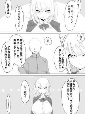 [電動もなか] 水泳部マネージャーヤリチンOBに喰われる。_04