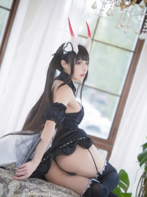 [阿包也是兔娘] 能代女仆 Azur Lane Noshiro Maid_0003