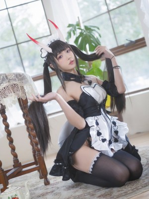 [阿包也是兔娘] 能代女仆 Azur Lane Noshiro Maid_0006