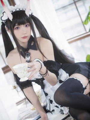 [阿包也是兔娘] 能代女仆 Azur Lane Noshiro Maid_0018