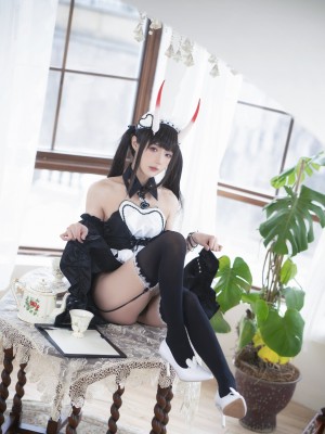 [阿包也是兔娘] 能代女仆 Azur Lane Noshiro Maid_0020