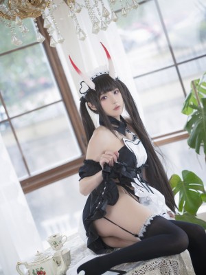 [阿包也是兔娘] 能代女仆 Azur Lane Noshiro Maid_0021