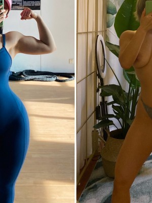 国版卡戴珊！推特抖音网红撸铁健身女王（夏甜）下海不雅自拍流出露出裸体健身裸舞身材无敌_guochan2048.com-请认领你的微胖老婆大人_1257683860113907712_0