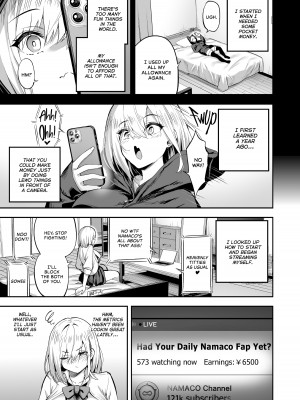 [タクロヲ堂 (タクロヲ)] 配信女子ナマコの生出し配信｜Namaco's Live Streampie [Irodori Comics] [無修正]_06