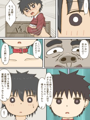 [銀色のぞう]&nbsp;&nbsp;クラスメイトが生意気だったので催眠で犯したらキモいブラコンとわかったのでついでに寝取った。_09