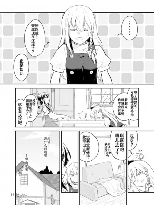 [白杨汉化组] [風前ランプ (フウザサ)] 氷精一過 (東方Project) [DL版]_31