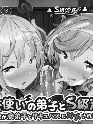 [アネモネ- (きびぃもか)] 魔法使いの弟子とS級淫魔～賢者の僕が、愛弟子とサキュバスに✕✕される物語～_478