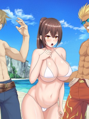 [つるつるいっぱい] 罰として夏休みの間水泳部の性処理係になった彼女～競泳水着で性処理編～_427