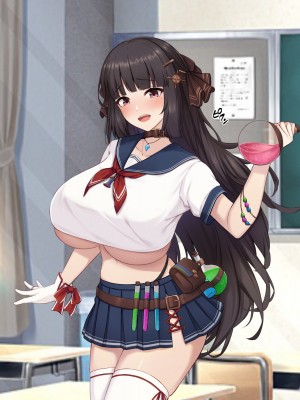 [缶子牧場 (缶子)] 天才JK錬金術師(自称)の末路～膨乳の極致、おっぱい改造のレシピ～_31