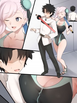 [テラスmc] 水着武蔵に貢がされた上に黒人デカチンポNTR動画でメイヴにチンポしばかれる漫画_09