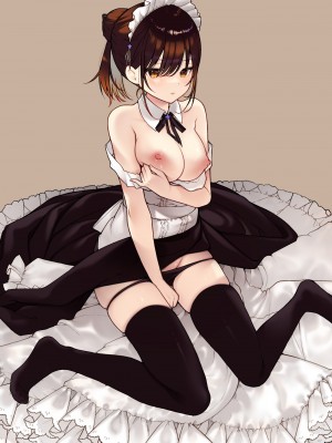 [無糖紅茶] 【フルカラー版】ジト目メイドさんとラブラブえっち [白杨汉化组] [DL版]_03