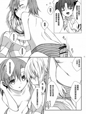 [SENSE汉化小队] (コミックライブin名古屋) [ココアホリック (ユイザキカズヤ)] しょォがねェだろ、好きなンだから。 (とある魔術の禁書目録)_12