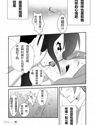 [工口神社汉化] (C80) [PINK VIRUS (ヒロタケ)] 憂も梓もCRAZY (けいおん!)_17