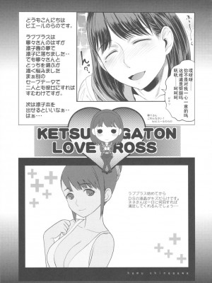 [黑条汉化] (C78) [トルエン一斗缶 (ピエールのらの)] KETSU!MEGATON LOVE CROSS 寧々(ラブプラス)_24