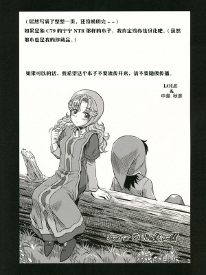 [LOLE个人汉化] (C76) [STUDIO RUNAWAY WOLF (中島秋彦)] もえもえクエストZ Vol.3 (ドラゴンクエスト V)_38