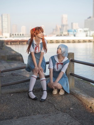 Shirogane-sama - Asuka_Asuka - Asuka and Rei Schoolgirl 0004