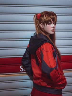 Shirogane-sama - Asuka_Asuka - EVA 02 Hoodie 0002