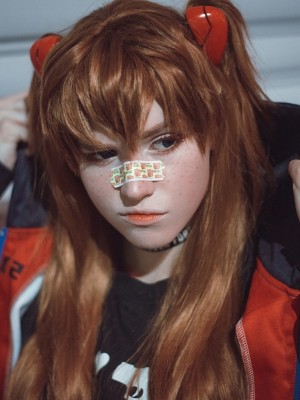 Shirogane-sama - Asuka_Asuka - EVA 02 Hoodie 0004