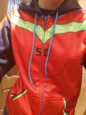 Shirogane-sama - Asuka_Asuka - EVA 02 Hoodie 0005