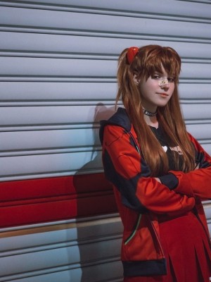 Shirogane-sama - Asuka_Asuka - EVA 02 Hoodie 0008