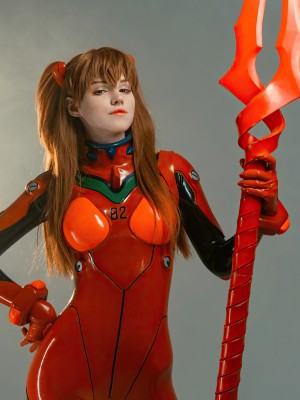 Shirogane-sama - Asuka_Asuka - Plug Suit and Spear 0018