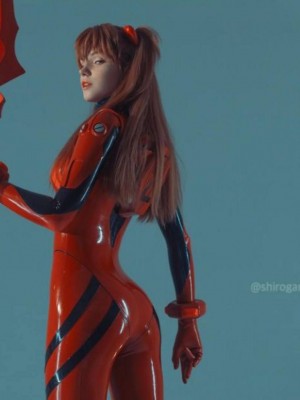 Shirogane-sama - Asuka_Asuka - Plug Suit and Spear 0029