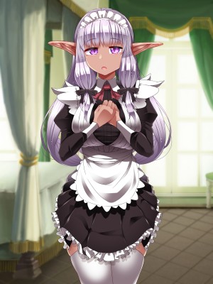 [朝風の雫 (朝風あびす)] 自分以外の全員が常識改変催眠に支配された世界でふたレズHと露出に溺れたダークエルフちゃんのお話_129