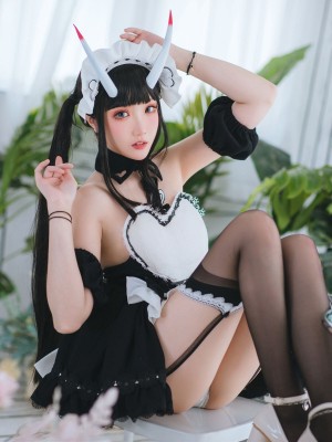 瓜希酱 能代女仆_10