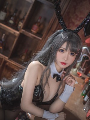 仙女月 - 樱岛麻衣兔女郎 [33P]_05